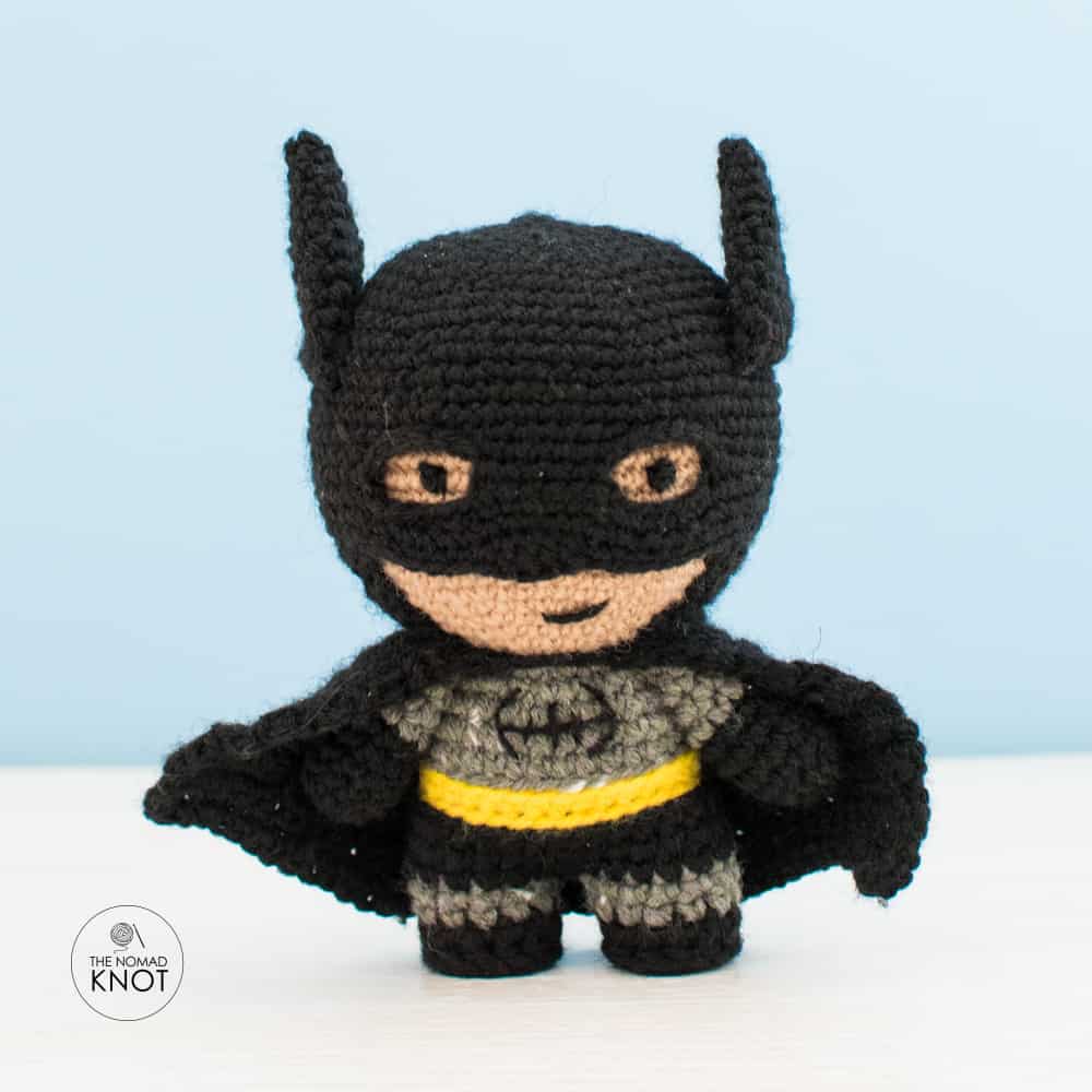 Batman Amigurumi pattern The Nomad Knot