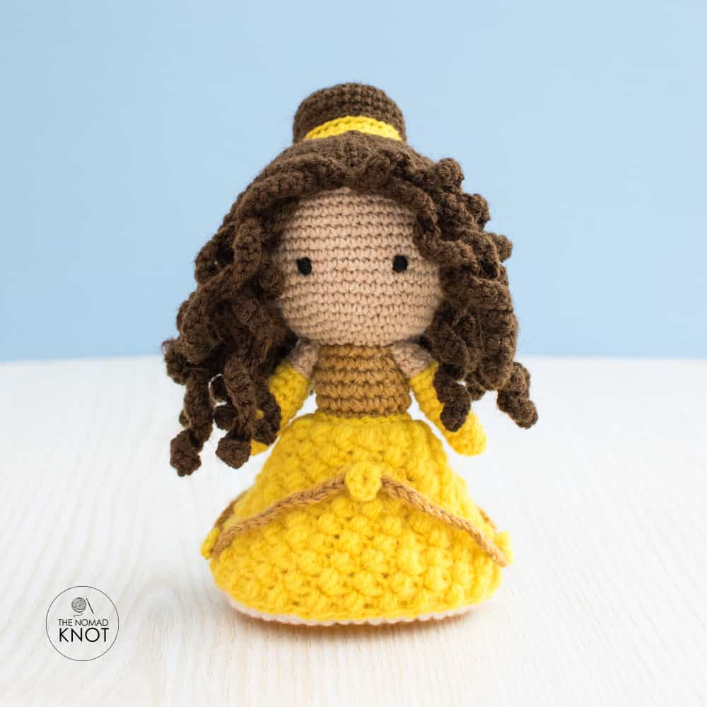 princess belle amigurumi