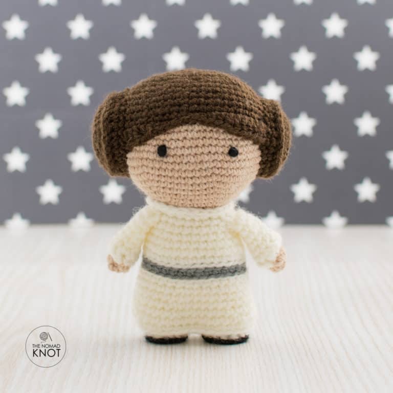 princess leia amigurumi