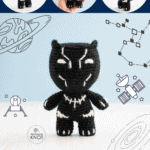 black panther amigurumi pattern