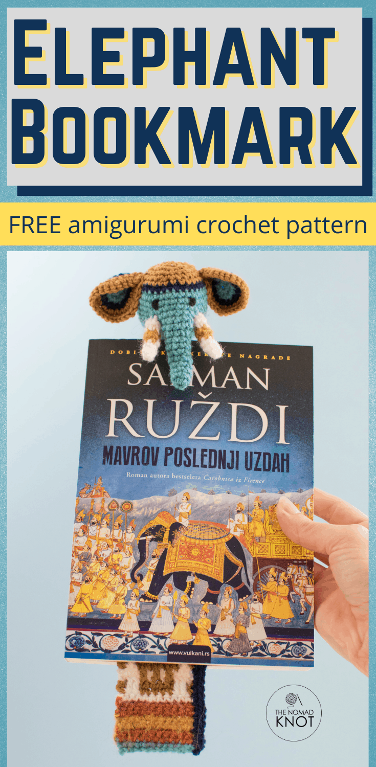 Amigurumi 'Book lover' bookmark crochet pattern Crochet pattern by