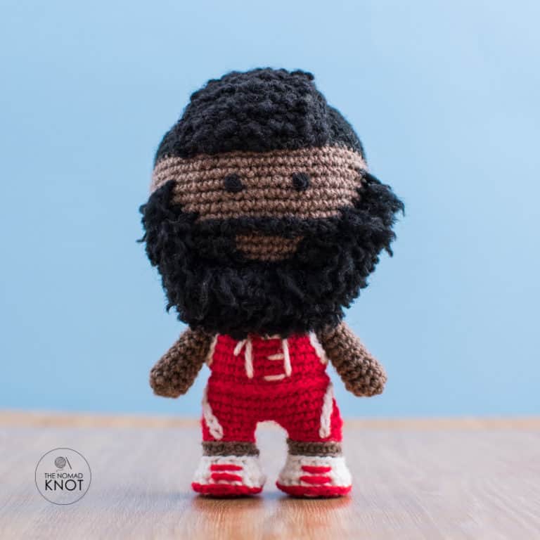 basketball player amigurumi pattern