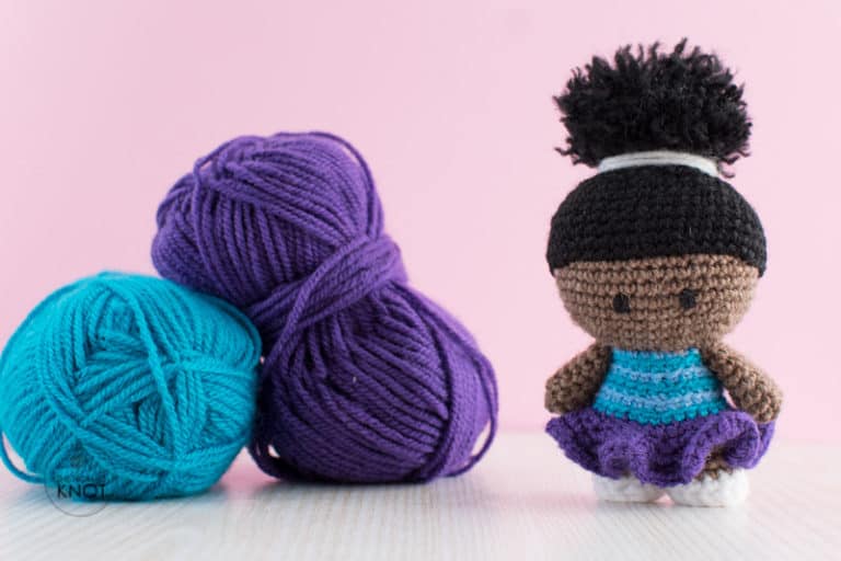 ballerina amigurumi free pattern