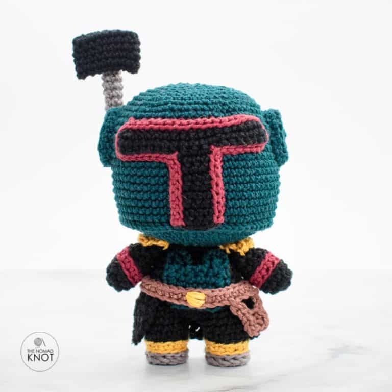 Boba Fett amigurumi pattern