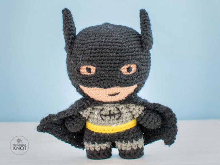 Kid Batman Amigurumi Free Pattern