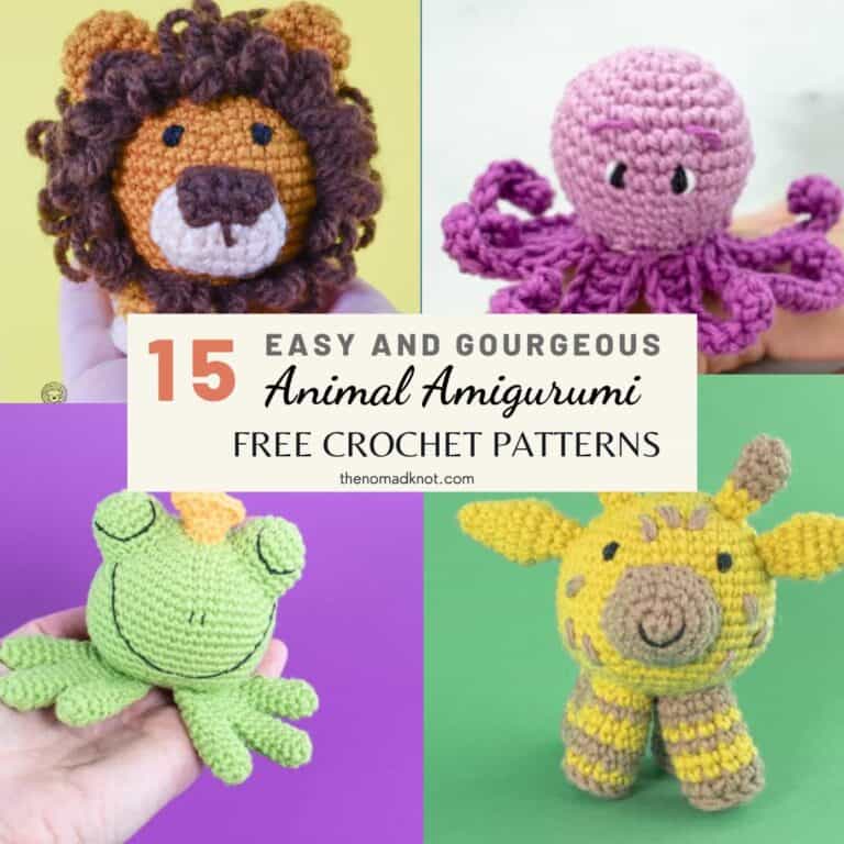 Feature image easy animal free patterns
