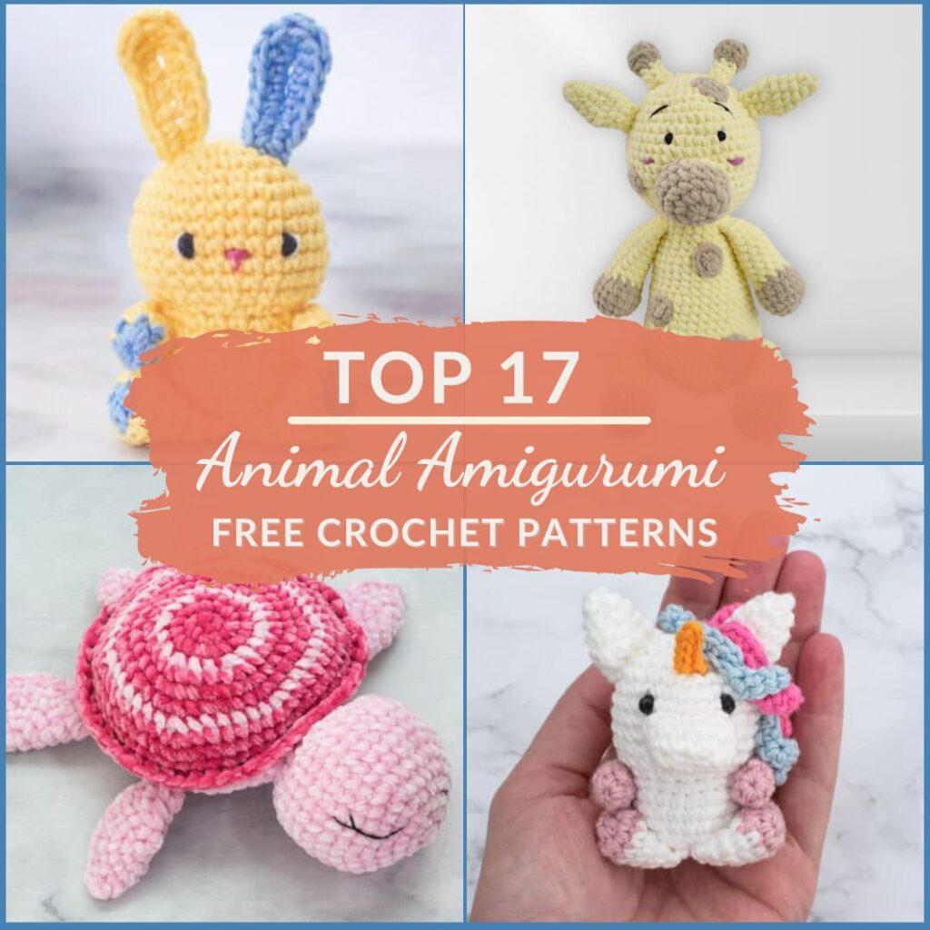 feature image 17 animal amigurumi free patterns