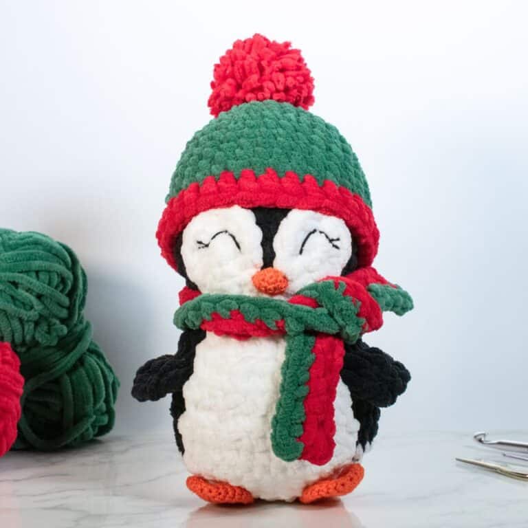 Crochet Winter Penguin free pattern