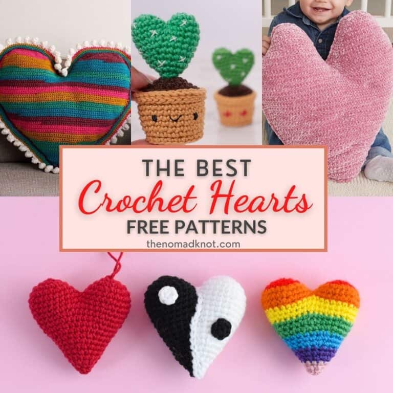 Feature Image The Best Crochet Hearts Free Patterns