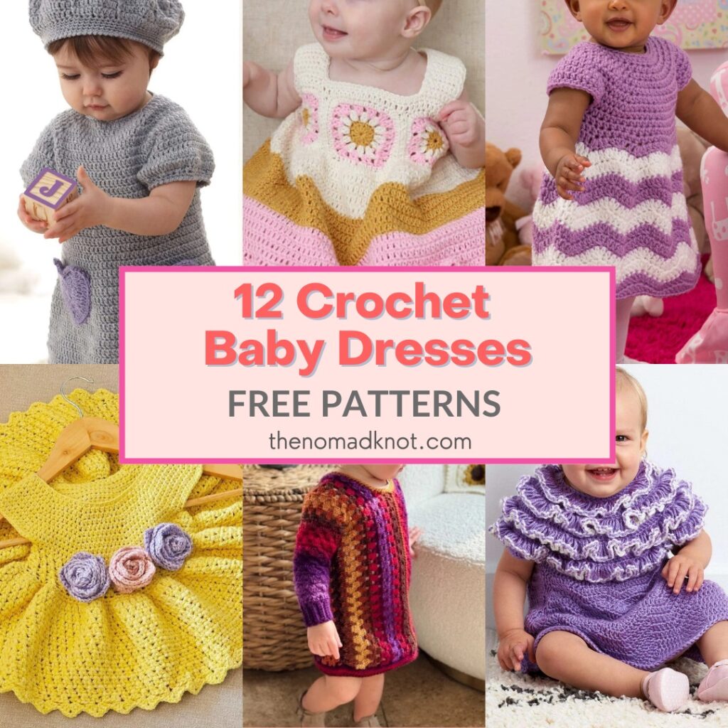 Feature Image Crochet Baby Dresses Free Patterns