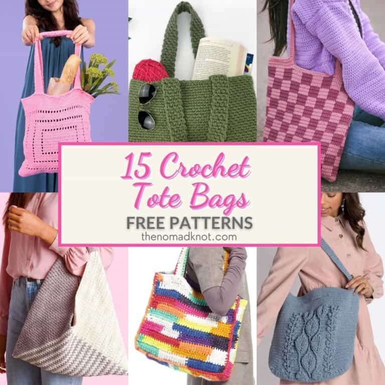 Feature Image Crochet Tote Bags Free Patterns