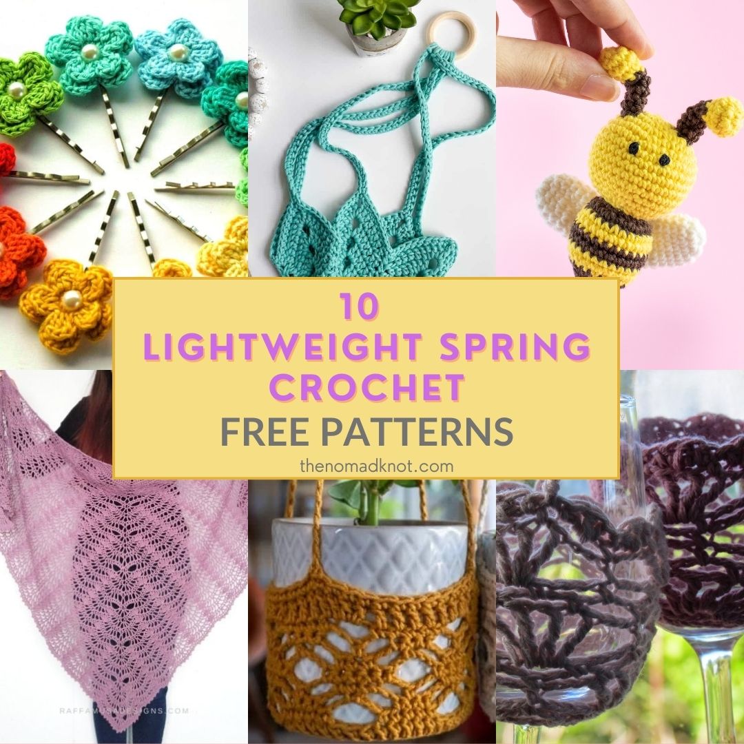 feature image lightweight spring crochet free pattern