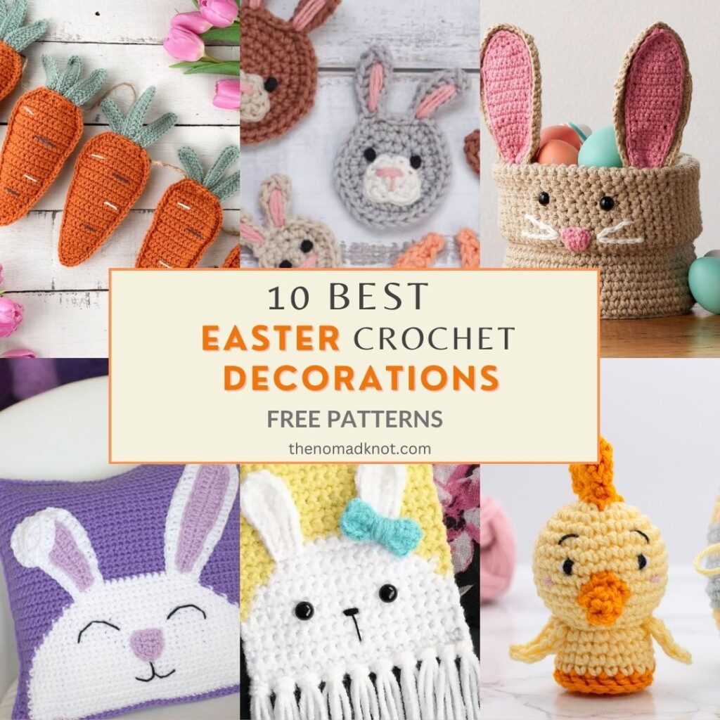 Feature Image Easter Crochet Decorations Free Patterns