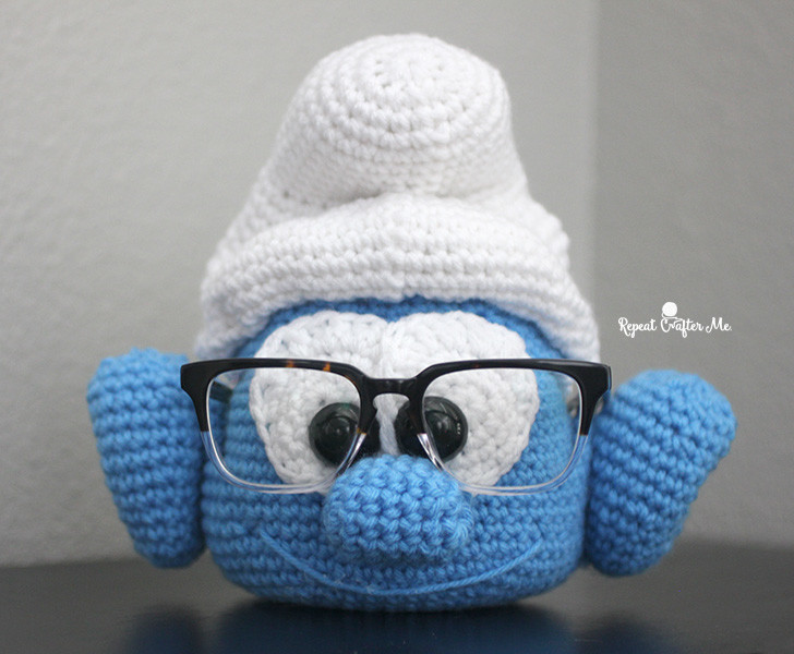 Brainy Smurf Glasses Holder