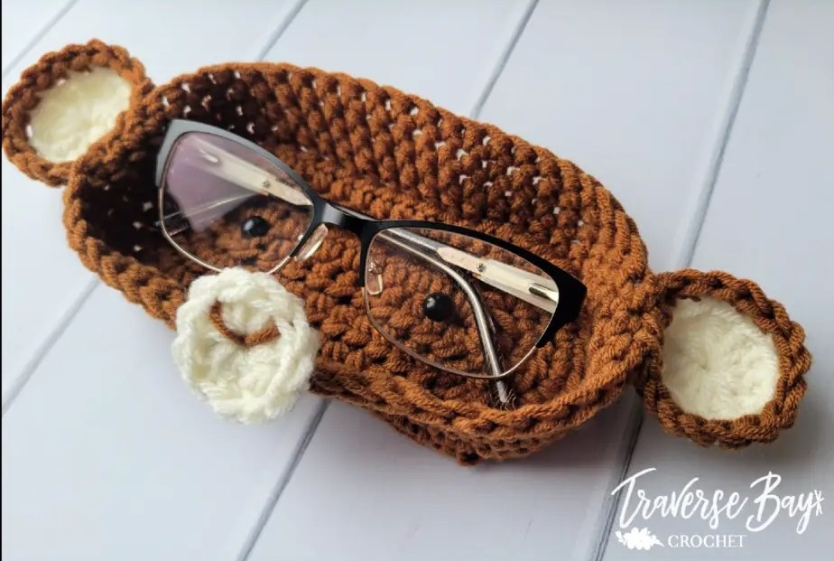 Cute Monkey Glasses Holder