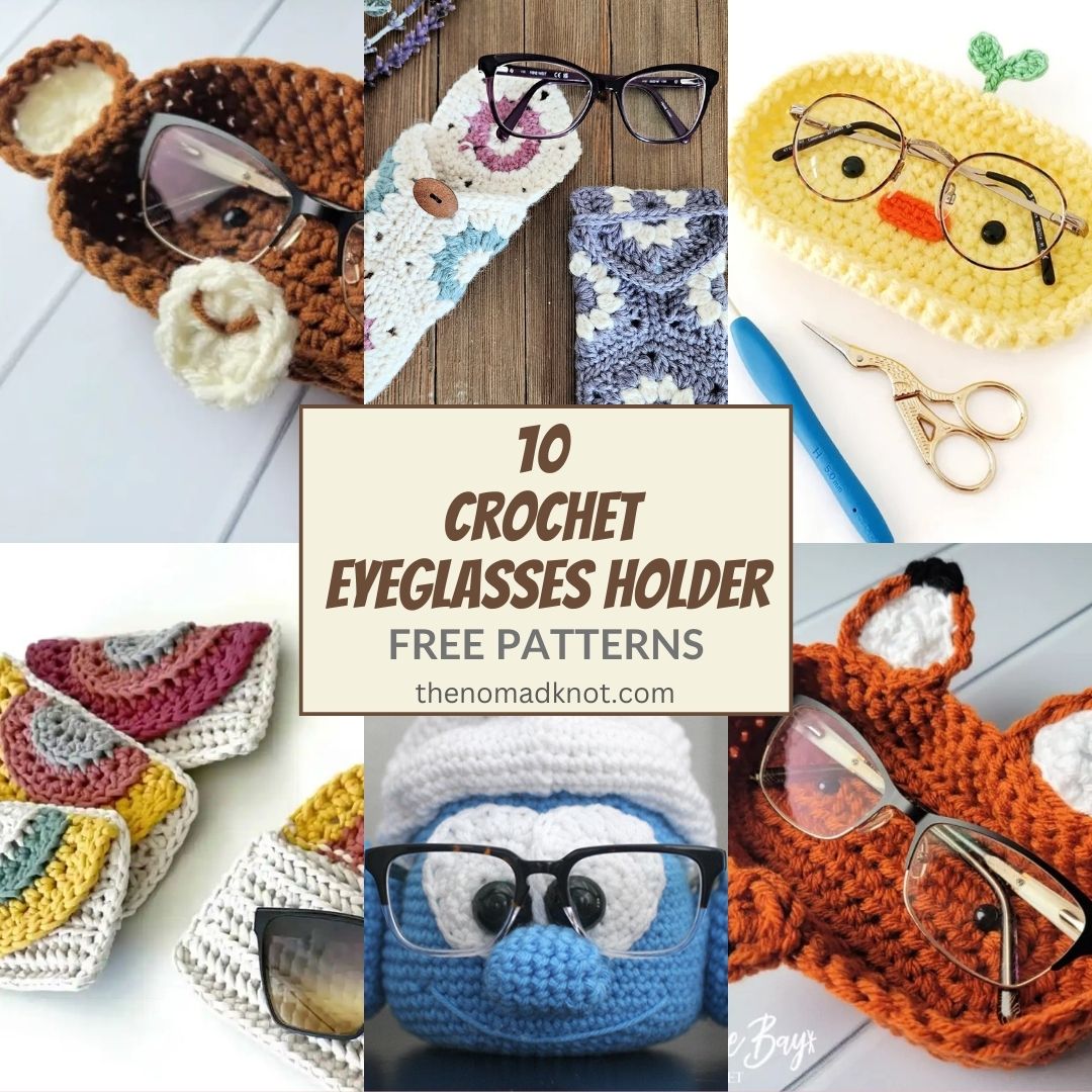 Feature Image Crochet Eyeglasses Holder Free Patterns