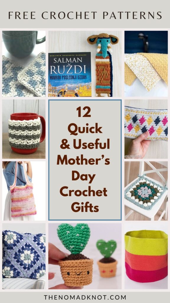 Pin Mother’s Day Crochet Gifts Free Patterns