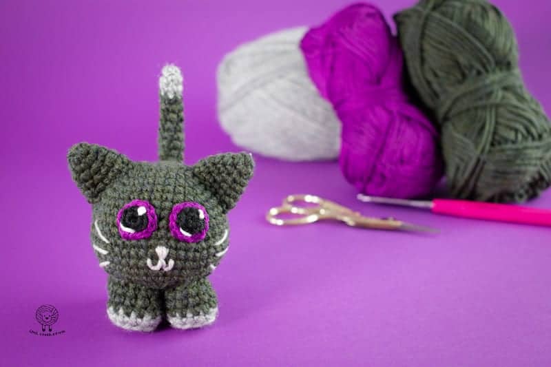 Halloween Black Cat Amigurumi