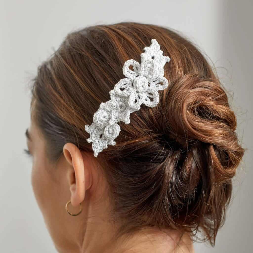 Floral Hair Comb