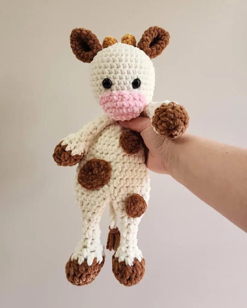 Cow Crochet Snuggler