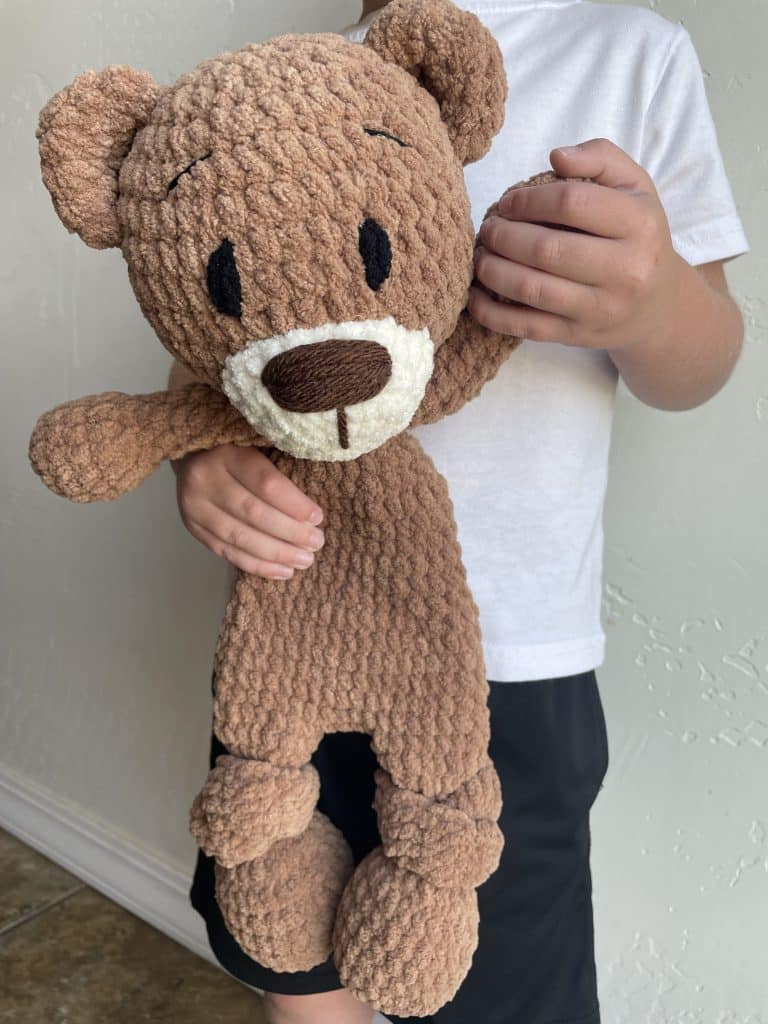 Bear Crochet Snuggler